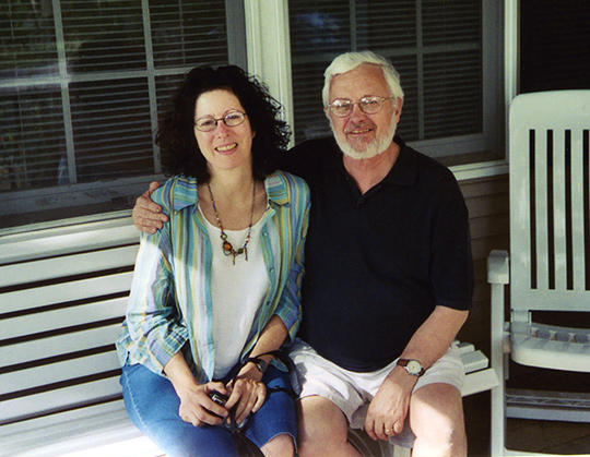 Ellen Esrock and Ned McClennen, Cape Cod 2004. Photocredit: Adrian Piper